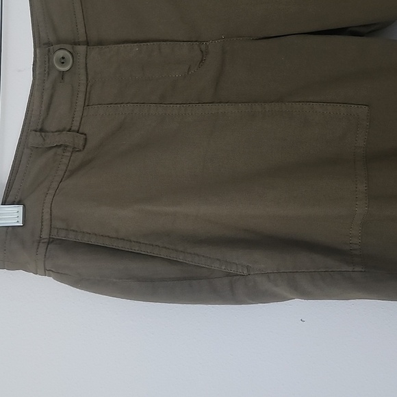 Eileen Fisher Oeganic Cotton Cropped Trousers Pants Size 2P - Picture 4 of 9